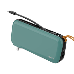 IDMIX带插头三合一65W笔记本氮化镓充电宝3C认证带线20000毫安移动电源快充适用于iPhone17/16Pro快充MacBook