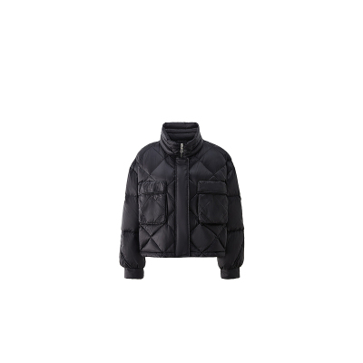 欧时力超柔绗缝羽绒外套