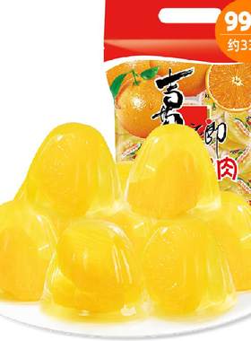 喜之郎蜜桔果肉果冻