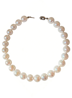 SOUL KNOT 倪妮冰冰同款澳白珍珠项链女大点位龙珠时尚锁骨颈链