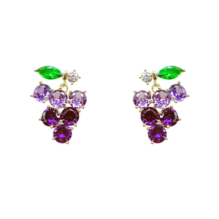 纯银大牌小香耳钉2025新款爆款百搭时尚耳饰爆闪气质高级感耳环女