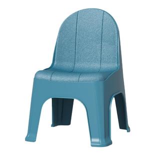 塑料小凳子特厚家用儿童靠背椅成人北欧餐桌椅轻奢沙发椅子防滑椅