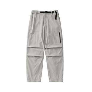 RESTICK「山影2.0」机能加绒伞兵裤男冬季保暖防水冲锋裤工装长裤