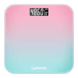 Lenovo联想体重秤家用精准电子秤充电款宿舍高精度小型人体称重计