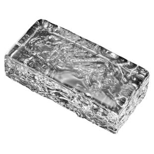 玻璃砖透明隔断墙实心长条大块玄关水晶砖艺术背景墙超白卫生间