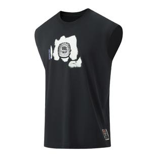 李宁正品伍BADFIVE篮球系列男士训练运动宽松透气排汗背心AVSU029