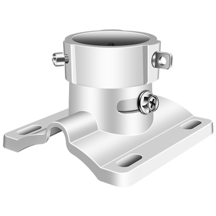 监控万向节头加厚多方位调节吊装鸭嘴支架室外防雨收纳支架