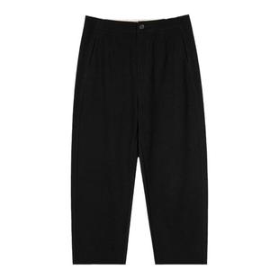 古木夕羊气质保暖显瘦哈伦裤女2024冬季宽松保暖休闲裤