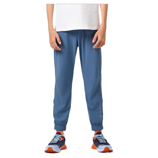 迪卡侬青少年男童体能长裤夏装轻薄吸汗快干凉感防晒运动裤KIDC