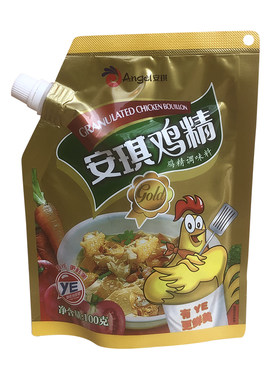 安琪鸡精100g含YE家用调味品厨房炒菜煲汤调馅调料味精鸡粉管嘴装