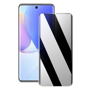 X-Race适用opporeno9钢化膜reno9pro防窥膜reno9pro+手机膜曲面全屏覆盖opop防偷窥保护贴膜抗蓝光por防摔