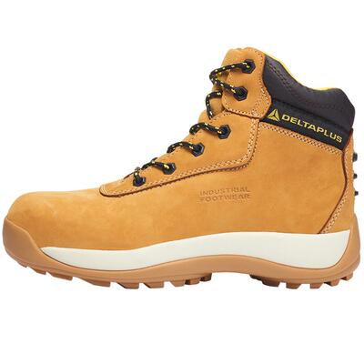 代尔塔牛筋底防砸防穿刺劳保鞋