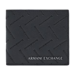 ARMANI EXCHANGE/阿玛尼26年夏季新款男士对折多卡位压花手拿钱包
