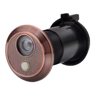 防盗门猫眼门镜家用塑料猫眼门铃二合一管径35入户门猫眼可视监控