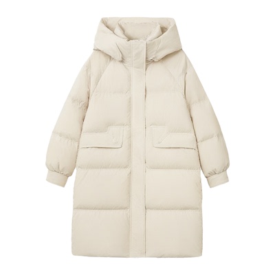 羽绒服女中长款2025新款冬季加厚90绒韩版爆款东北小个子外套