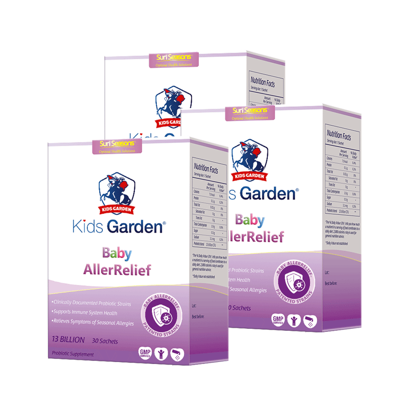 兰骑士益生菌儿童舒鼻免疫力*3盒