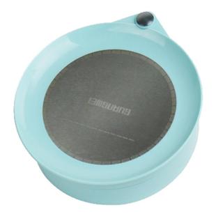 光威单线磁力拉饵盆立钩盘散炮开饵盆便携式通用拉丝饵料盆鱼饵盒