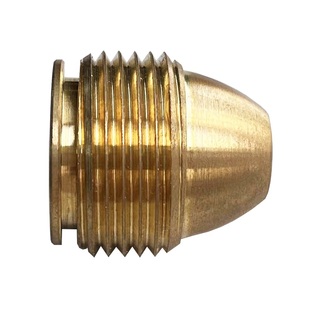 全铜堵头气瓶配件CGA580 G5/8 W21.8 CGA510氮氩氢氧气罐 防尘塞