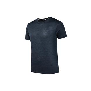 中国乔丹短袖t恤男2026夏季新款健身羽毛球运动休闲速干短t男上衣