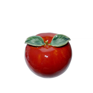 陶瓷摆件苹果大中小平平安安装饰品水果摆设简约现代平安创意礼品