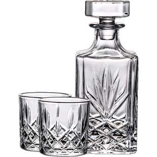 轻奢高档威士忌酒杯套装水晶玻璃白兰地洋酒杯子创意喝啤酒杯酒具