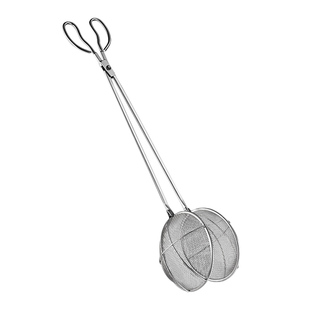 不锈钢夹鱼器赶河抓鱼装备漏勺夹子网夹子抓鱼专用漏网多功能工具