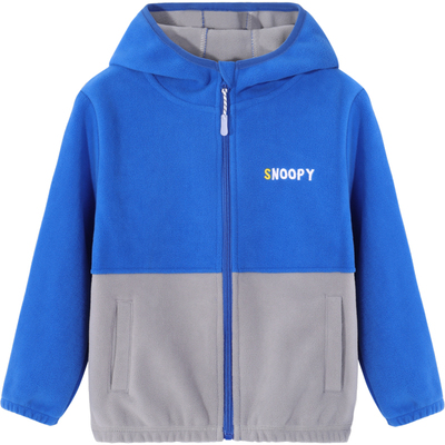 儿童装新款摇粒绒男孩帅气风外套