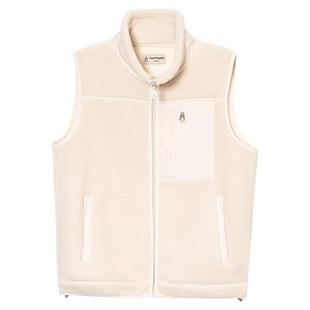 【复合摇粒绒】暇步士女装秋季保暖立领马甲休闲拼接坎肩外穿上衣