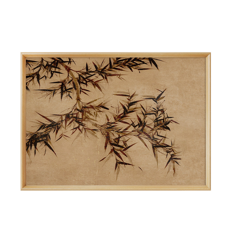 【新款7折】墨竹图电表箱装饰画