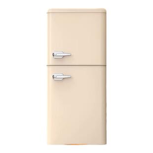 志高复古冰箱小型家用单双开门冷藏冷冻厨房迷你出租房省电宿舍用