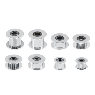 3D打印机2GT惰轮 同步带惰轮皮带轮H型被动滑轮16/20齿带宽6/10mm