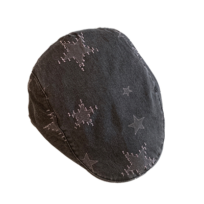 美式复古太阳花头巾街头嘻哈印花