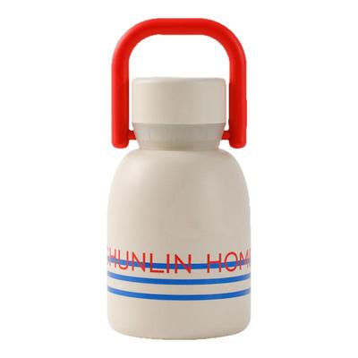 春林大容量简约便携大肚保温杯