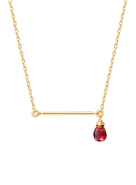 terra红石榴项链925女原创设计