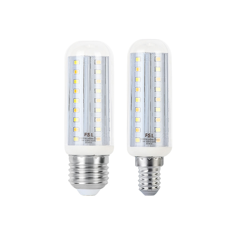 佛山照明超亮led灯泡三色变光玉米灯e27e14螺口吊灯家用照明节能