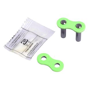 适用摩迈士MOTOMAX活接头油封摩托车链条接口彩色柳接膨胀链扣