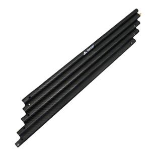 Areffa超轻碳纤维天幕杆5节管支架户外露营伸缩支撑杆高强度加粗