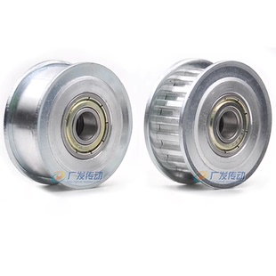 同步轮 XL12齿 涨紧轮调节导向轮带轴承同步轮 惰轮 孔3/4/5/6