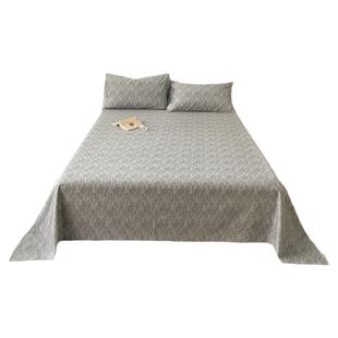 洁丽雅全棉磨毛床单单件100纯棉单人学生宿舍秋冬加厚被单冬季