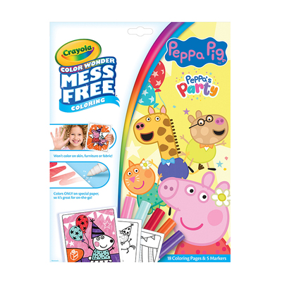 绘儿乐神奇显彩小猪佩奇填色画册