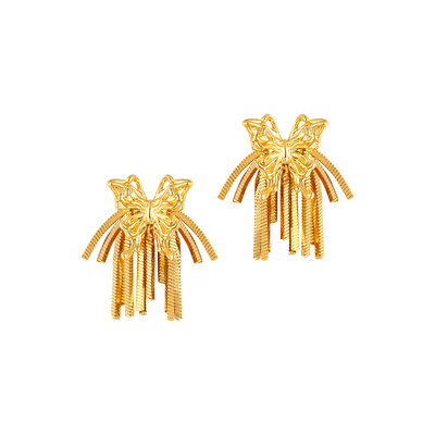 YVMIN尤目烟花流苏液态蝴蝶