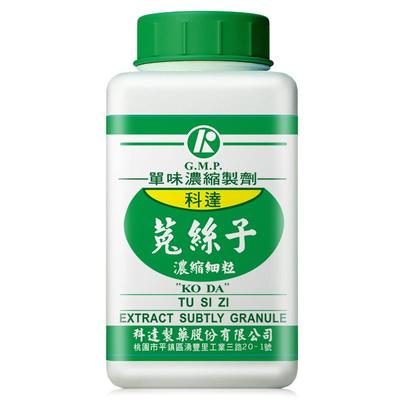 科达制药菟丝子100g浓缩细粒中国台湾免煎中药饮片颗粒抓配