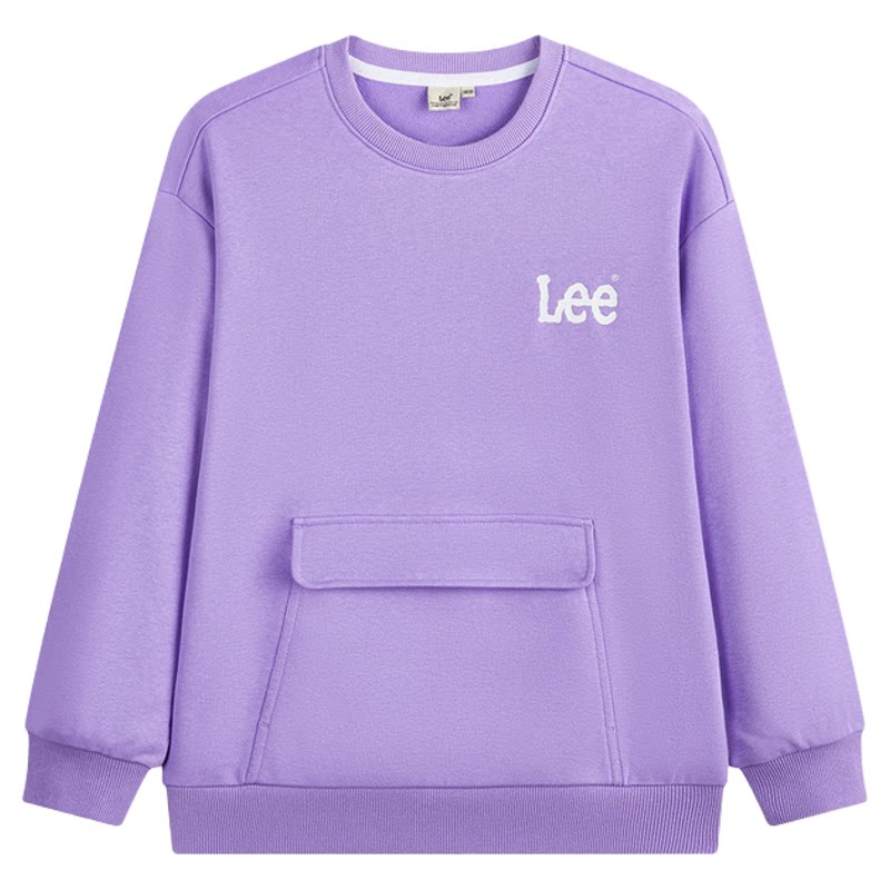 Leekids春季男女童印花卫衣