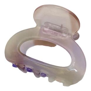 韩国醋酸碎花复古中号后脑勺小发抓夹子法式半夹优雅气质发夹发卡