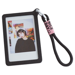 拍立得相框挂件保护套照片钥匙扣卡套相纸相片包挂迷你3寸亚克力