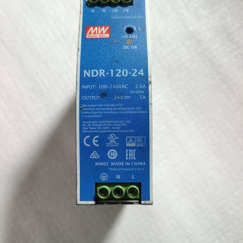 询价-MEAN WELL明纬NDR-120-24导轨式开关电源