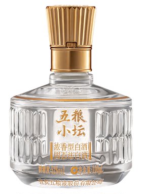【官方直营】五粮小坛小酒52度100mL浓香型白酒官方正品