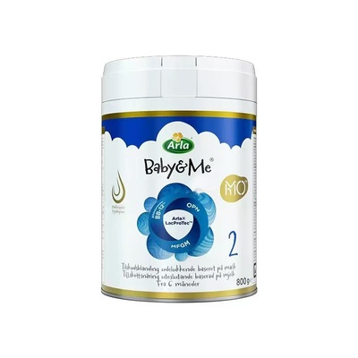 Arla宝贝与我HMO奶粉2段800g*6罐