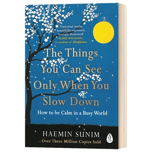 停下来 才能看见 英文版 The Things You Can See Only When You Slow Down 人生思考 治愈心灵 进口英语书 Haemin Sunim 慧敏