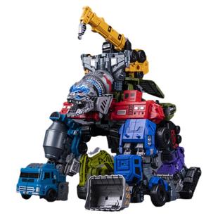 儿童变形玩具男孩子金刚机械大力神合体工程车机器人模型手办礼物